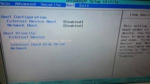 configuracion BIOS sony vaio HD