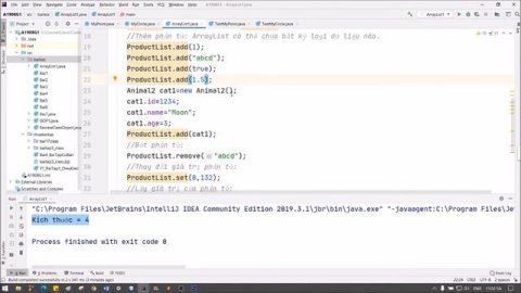 Java: ArrayList với Generic
