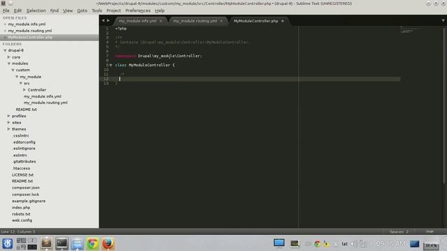 Drupal 8 Module Development #1 - Hello World!