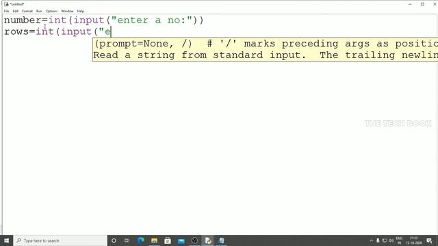 How To Create Multiplication Table Using Python
