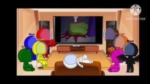 Among Us react to Rodamrix Alternative Animation. Part 1