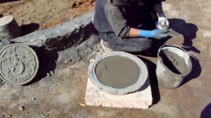 как  можно  сделать  счастливою  монету   пятак   из  бетона.  и  покрасить