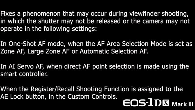 Canon EOS-1D X Mark III Firmware Version 1.2.0 Released, Enhances Eye AF смотреть онлайн