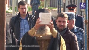 Освящение храма в честь мученика Трифона в Тульской обл