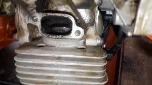 Husqvarna 545RXT аutotune. Масло Husq HP и нагар.