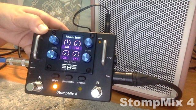 Elite Acoustics - EAE StompMix 4 How to use for vocal by Frankie Raye смотреть онлайн
