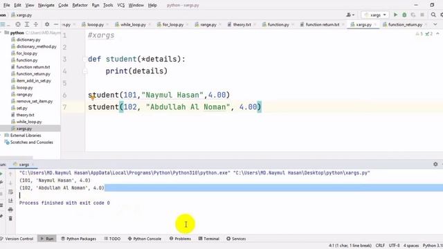 Python Bangla Tutorial 38 : xargs in python #python