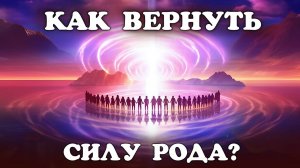 Как вернуть силу Рода?