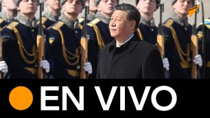 La caravana presidencial china se dirige al hotel donde se hospedará Xi Jinping