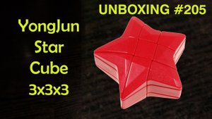 Unboxing №205 YongJun Star Cube 3x3x3. Обзор