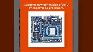 GA-M68M-S2P Gigabyte Socket AM3/AM2+/AM2 Motherboard #GAM68MS2P