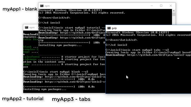 Ionic 2 Starter Templates смотреть онлайн