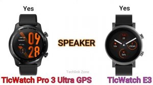TicWatch Pro 3 Ultra GPS vs TicWatch E3 Comparison : Which is the better Smartwatch?