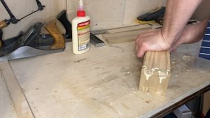 Деревянная подставка для ручек и карандашей. Diy. Only hand tools.