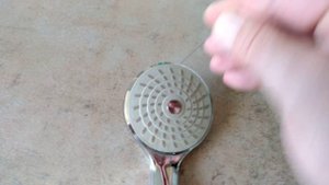 Лейка распылитель душа чистим быстро и легко