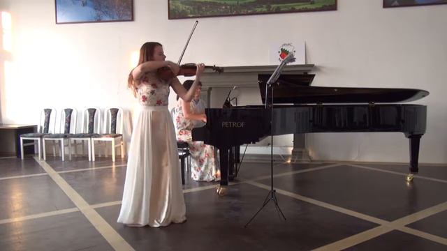 J. Brahms - Violin sonata No. 3 in D minor op. 108 Pavlová Firsova
