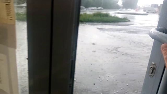 Град в Новосибирске 15 июля последствия!!! смотреть онлайн