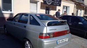 обзор ВАЗ - 2112 Lada Сёрого Цвета Лада двенашка двинадцитая модель или 12-к