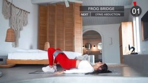 10-МИНУТНАЯ ТРЕНИРОВКА ЯГОДИЧНОГО МОСТА (тренировка ягодиц с опорой на колени)