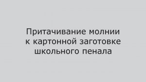 Швейный автомат для  притачивания молнии AS-0302-M. Разработано и произведено в России.