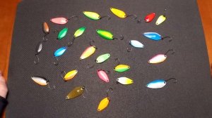 Техника ловли форели: колебалки