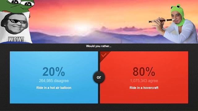 WOULD YOU RATHER | The Red, or Blue? | Episode 1 смотреть онлайн