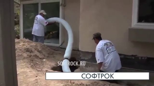 Монтаж дренажа Софтрок своими руками