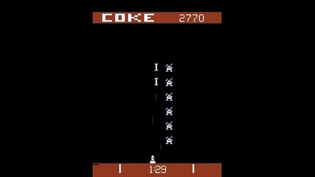 Pepsi Invaders (Atari/1983) Gameplay смотреть онлайн