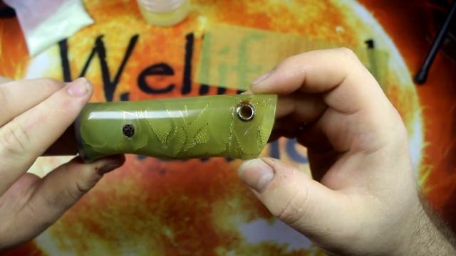 Светящаяся рукоять для ножа из эпоксидной смолы своими руками смотреть онлайн