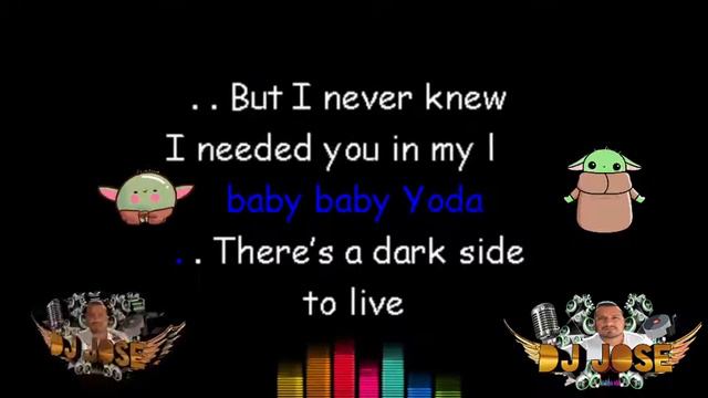 BABY YODA KARAOKE- THE GALAXY смотреть онлайн