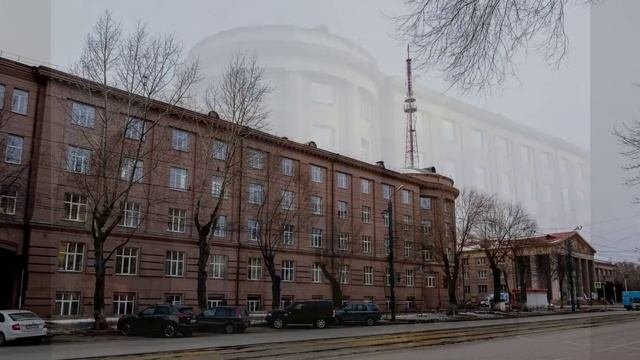 Здание железнодорожного техникума
