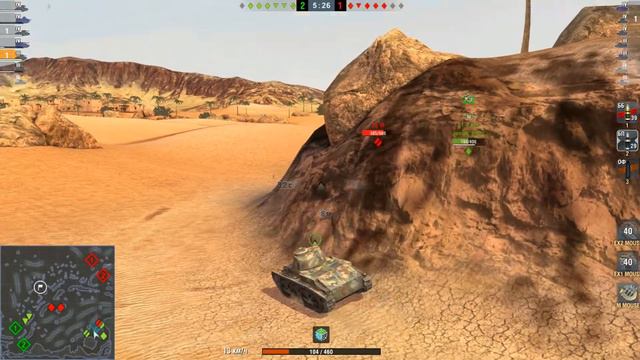 World Of Tanks Bliz. T-15 savanna. Мастер+3 фрага. смотреть онлайн