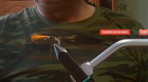 видео уроки вязание мушек на хариус   мушка с пенки