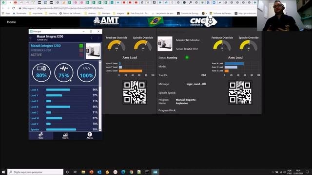 CNC Monitor 2.1: MQTT Nodered