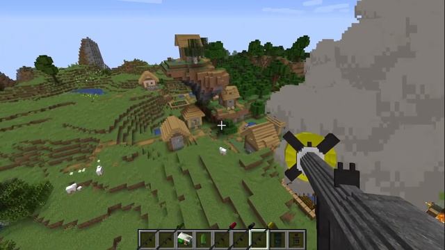 Испытываем ядерное оружие в Майнкрафт | Обзор мода Atomic Explosion смотреть онлайн