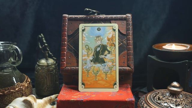 Таро Мистическая Манга #2 | Знакомство с колодой ~Младшие арканы - кубки~ |  Mystical Manga Tarot