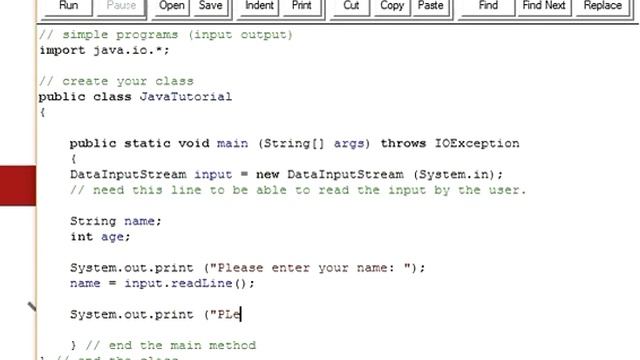 Java tutorial #2 Basic Input Output
