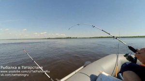 Ловим судака на Каме. Открыли лодочный сезон.