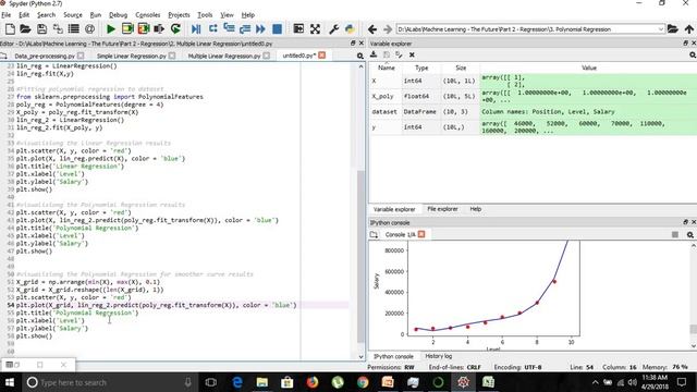 Regression - 17: Conclusion: Polynomial Regression смотреть онлайн
