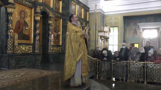 Проповедь протоиерея Сергия Алексеева на Божественной литургии в Нелелю сыропустную смотреть онлайн