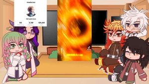 || Past Hashiras react to Tanjiro & Nezuko || Part 1/2 || First vid ?✨