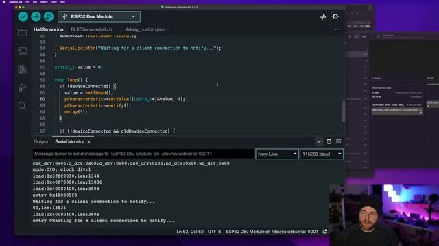 Microcontrollers for iOS Developers: Part 3 - CoreBluetooth - BLE смотреть онлайн