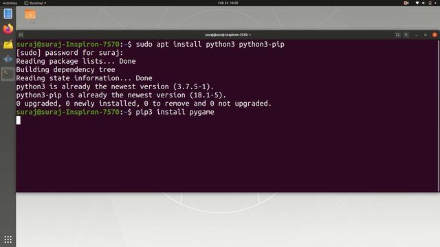 Python Import Error Module Not Found Error : No Module Named Pygame смотреть онлайн