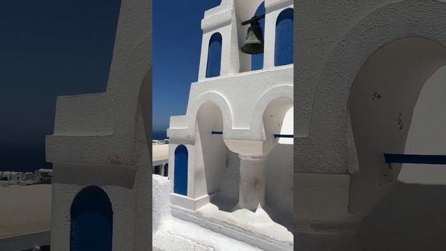 Church Bells in Oia Santorini Greece