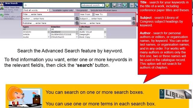 Laidlaw College Library: Advanced Keyword Search tutorial смотреть онлайн