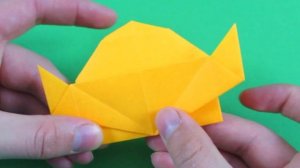How To Make an Easy Origami Dinosaur - origami  triceratops