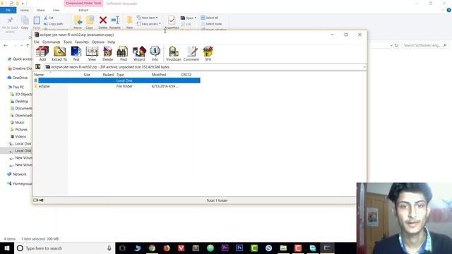 How to download and Install eclipse neon-Java EE on Windows 10 in hindi