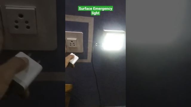 Surface Emergency Light  at home   Automatic Light On Off