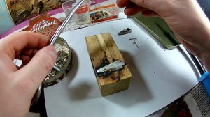 Зимняя блесна на окуня своими руками. Авторская блесна от BaitAAN. Игра блесны под водой.