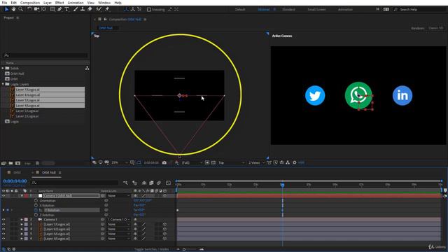 7  How to create and use the Camera Orbit Null